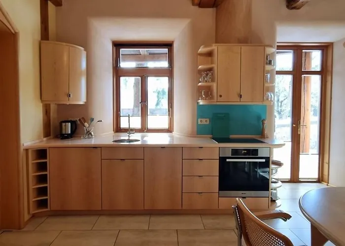 Daire Natuerliches Umfeld Fuer Geniesser Teichblick Bleckede