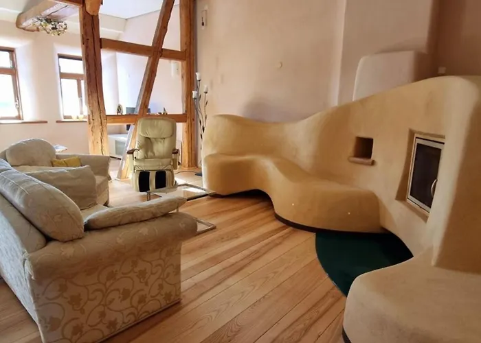 Daire Natuerliches Umfeld Fuer Geniesser Teichblick Bleckede